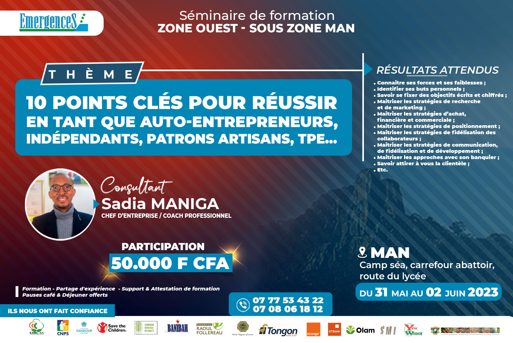 Man – 10 Points clés pour réussir en tant que auto-entrepreneur